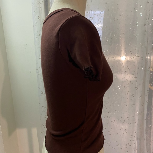 Cute brown crop top - Picture 5 of 5